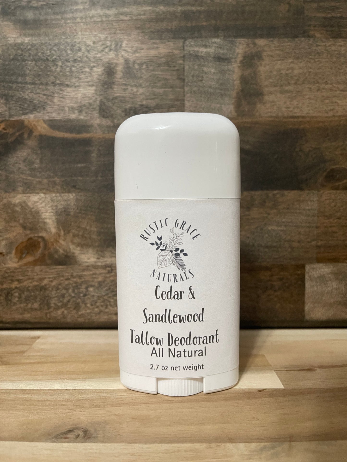 Rustic Grace Naturals Tallow Deodorant – Clean, Natural Odor Protection