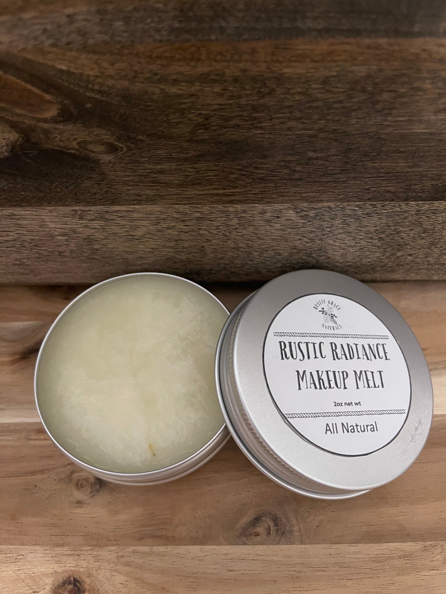 Rustic Radiance Makeup Melt – All-Natural Makeup Remover & Nourishing Cleansing Balm